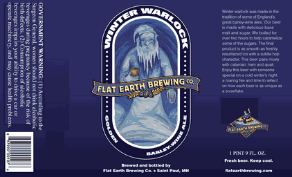 Flat Earth Winter Warlock