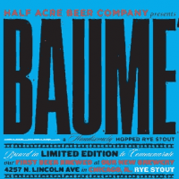 Half Acre Baumé Rye Stout