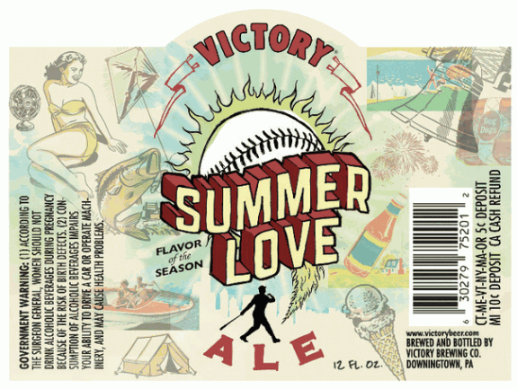 Victory Summer Love Ale logo