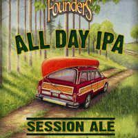 Founders All Day IPA label
