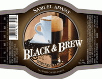Samuel Adams Black and Brew Coffee Stout body