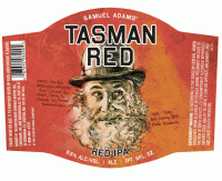 Samuel Adams Tasman Red body label