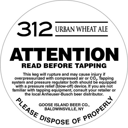 goose island 312 urban wheat