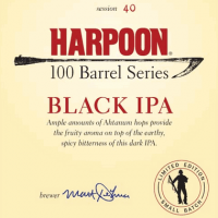 Harpoon Black IPA body