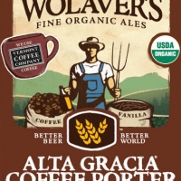 Wolavers Alta Gracia Coffee Porter label