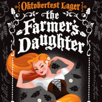 Grimm Brothers Farmers Daughter Oktoberfest label