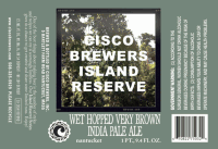 Cisco Wet Hopped Very Brown IPA