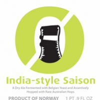 India Saison Label