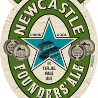 Newcastle Founders Ale 12oz front label