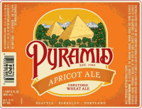 Pyramid Apricot Ale 22 oz Label