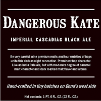 Below Grade Dangerous Kate American Imperial Black Ale