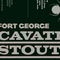 Fort George Cavatica Stout can