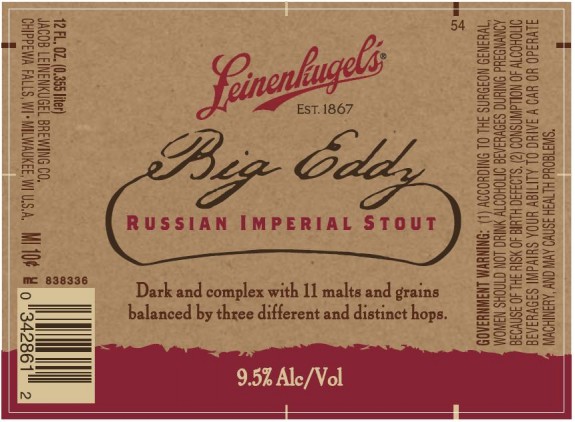 leinies big eddy russian imperial stout
