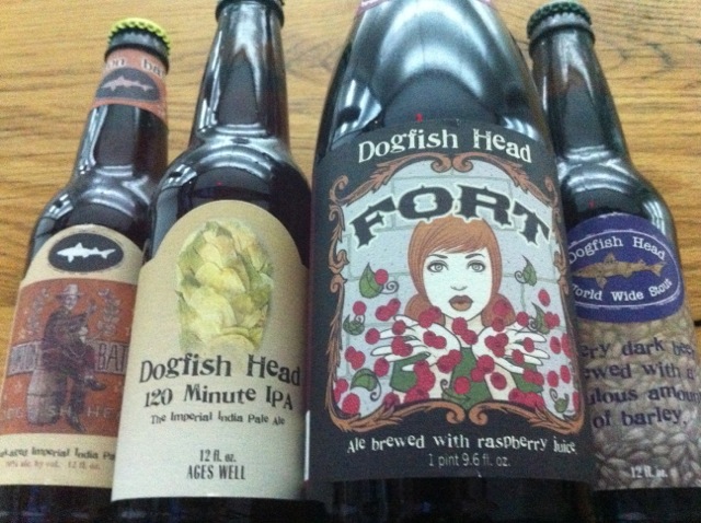 dogfish head bottles