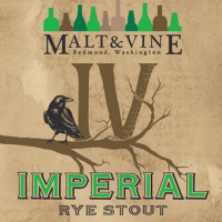 Malt and Vine IV Imperial Rye Stout