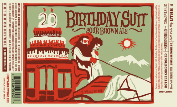 Uinta Birthday Suit Body Label