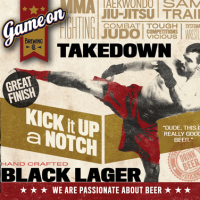 Game On Takedown Black Lager