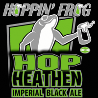 Hoppin' Frog Hop Heathen Imperial Black Ale