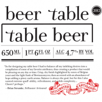 Stillwater Artisanal Beer Table Table Beer