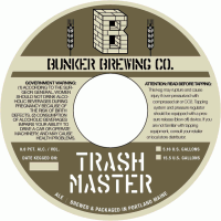 Bunker Trash Master Ale
