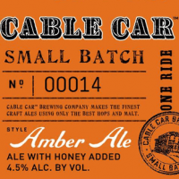 Cable Car Amber Ale