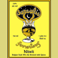 Borealis Fermentery Nitwit Belgian Wit