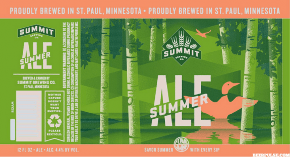 Summit Summer Ale label