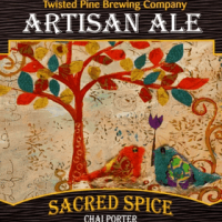 twisted pine sacred spice chai porter label