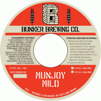 Bunker Munjoy Mild Ale