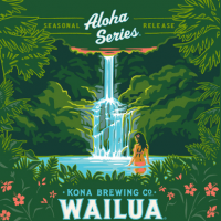 Kona Wailua Wheat label