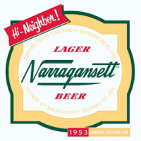 Narragansett Lager 1953 Retro Can