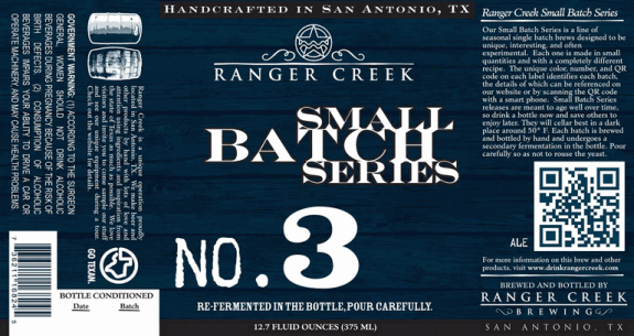 Ranger Creek Small Batch Series No. 3