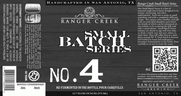Ranger Creek Small Batch Series No. 4
