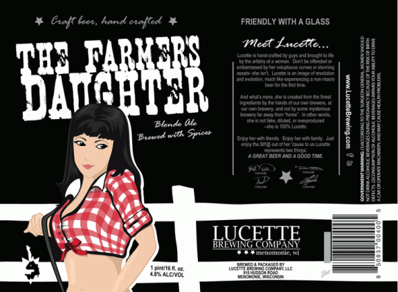 Lucette The Farmer’s Daughter Blonde Ale