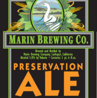 marin preservation ale label