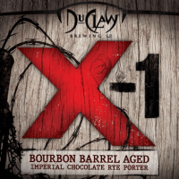 DuClaw X-1 Bourbon Barrel Aged Imperial Chocolate Rye Porter