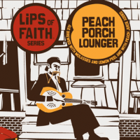 New Belgium Peach Porch Lounger Ale G. Love