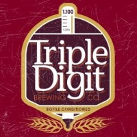 triple digit brewing logo