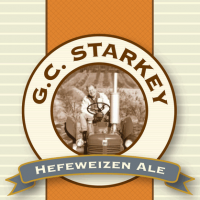 GC Starkey Hefeweizen Ale Label