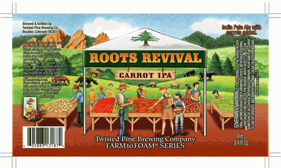 Twisted Pine Roots Revival Carrot IPA