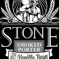 Stone Smoked Porter with Vanilla Bean label
