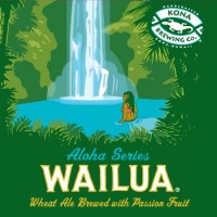 Kona Wailua Wheat Aloha Series label