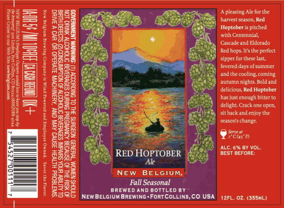 New Belgium Red Hoptober Ale