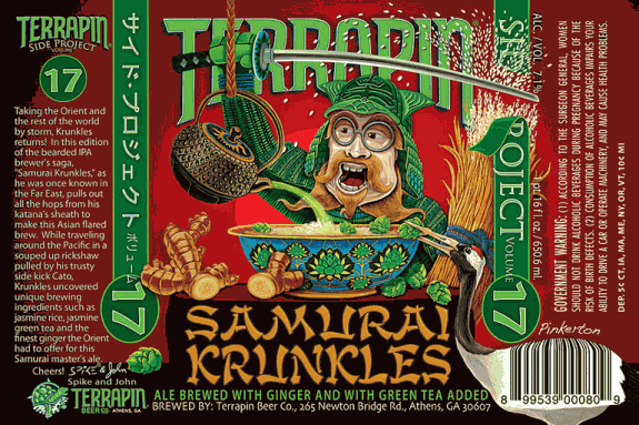 Terrapin Samurai Krunkles IPA