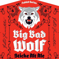 Grimm Brothers Big Bad Wolf Sticke Alt