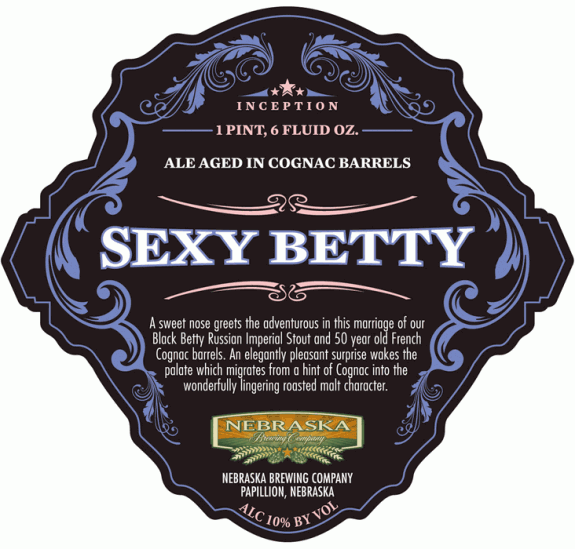 Nebraska Sexy Betty Cognac Barrel-aged Russian Imperial Stout