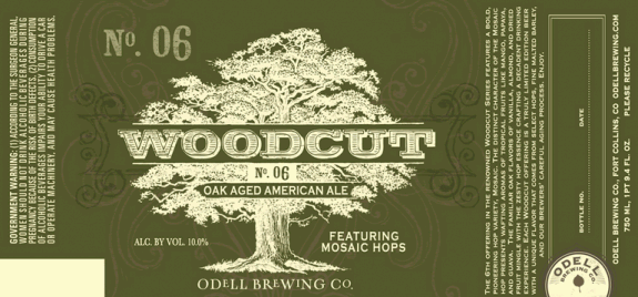 Odell Woodcut No. 6 Oak Aged American Ale