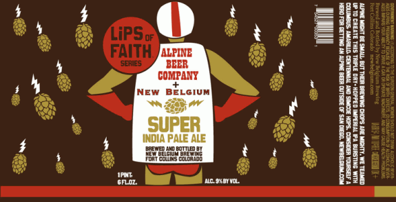 Super IPA (New Belgium Alpine Lips of Faith Series)