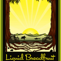 liquid breadfruit label (dogfish head and maui)