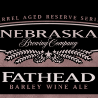 nebraska fathead barley wine label